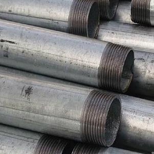 Труба водогазопроводная с резьбой 80х4