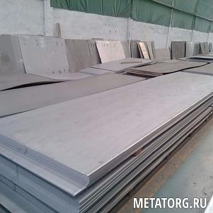 Лист нержавеющий 0,3х1250х2500 мм AISI 316l ГОСТ 5582